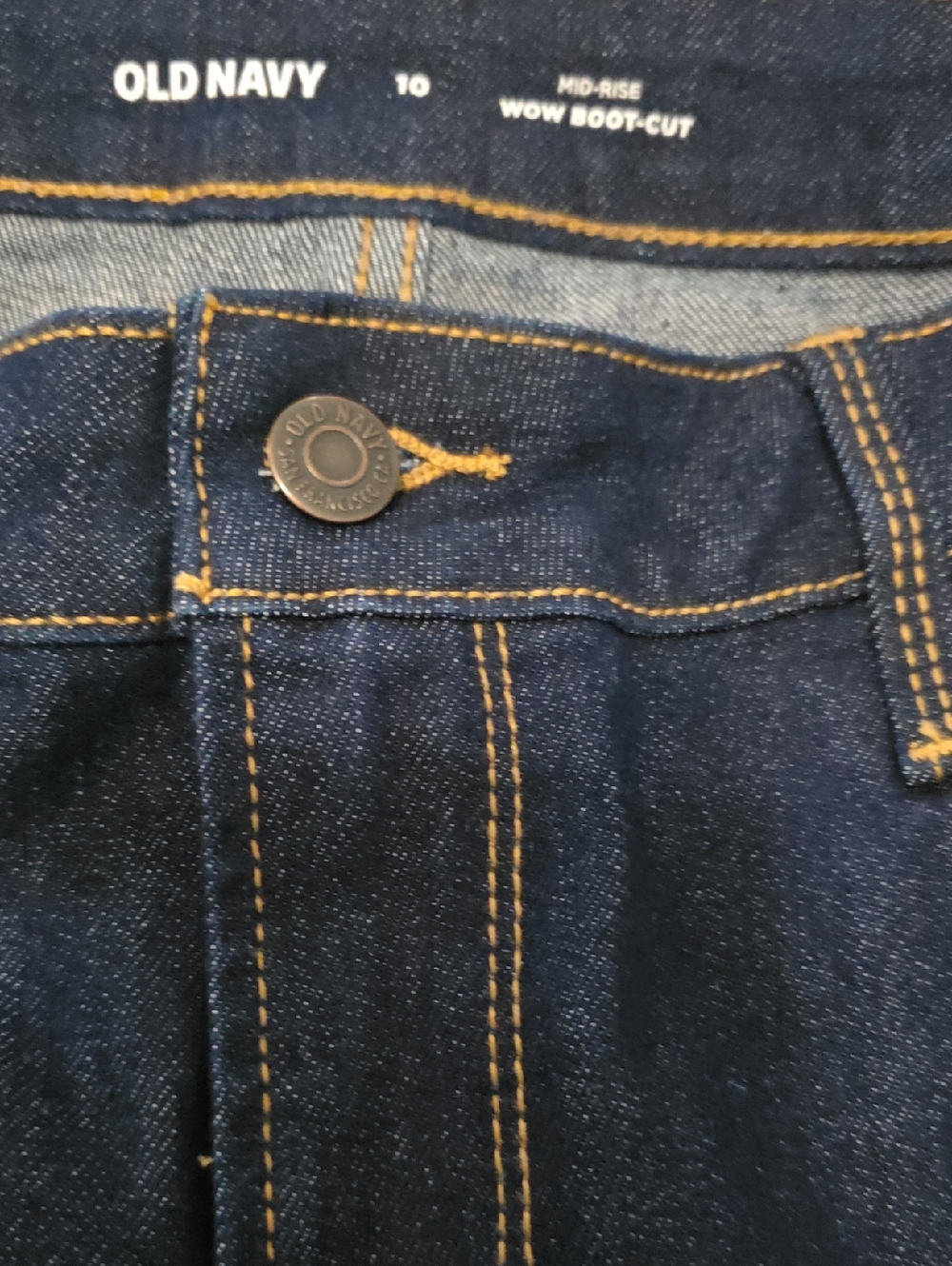 Old Navy Dark Blue Denium Boot Cut - Picture 8 of 8